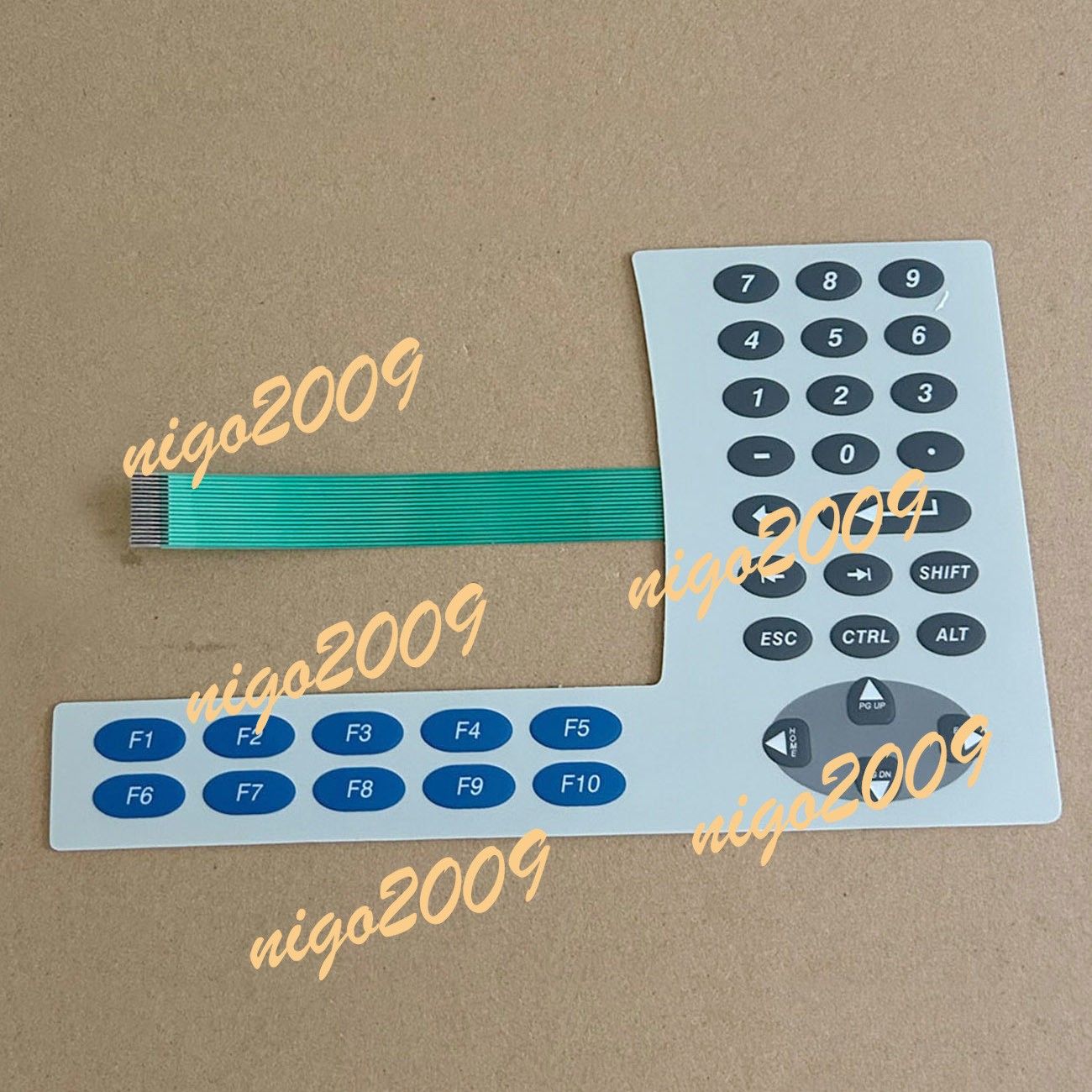 Fit for AB PanelView Plus 600 2711P-B6C1D Touch Screen Membrane Plastic Cover