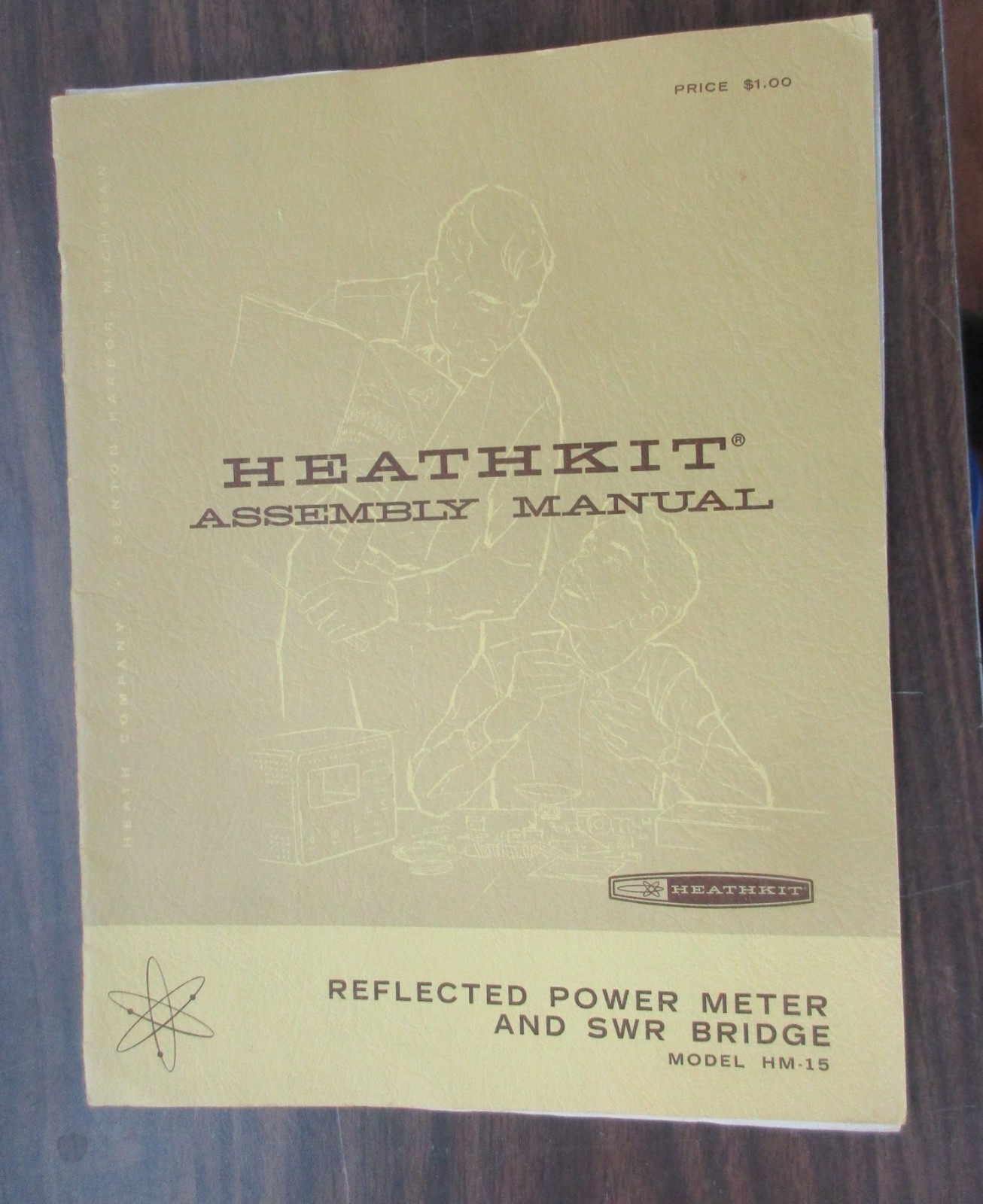 Heathkit HM-15 Reflected Power Meter and SWR Bridge  - 160 to 6 Meters