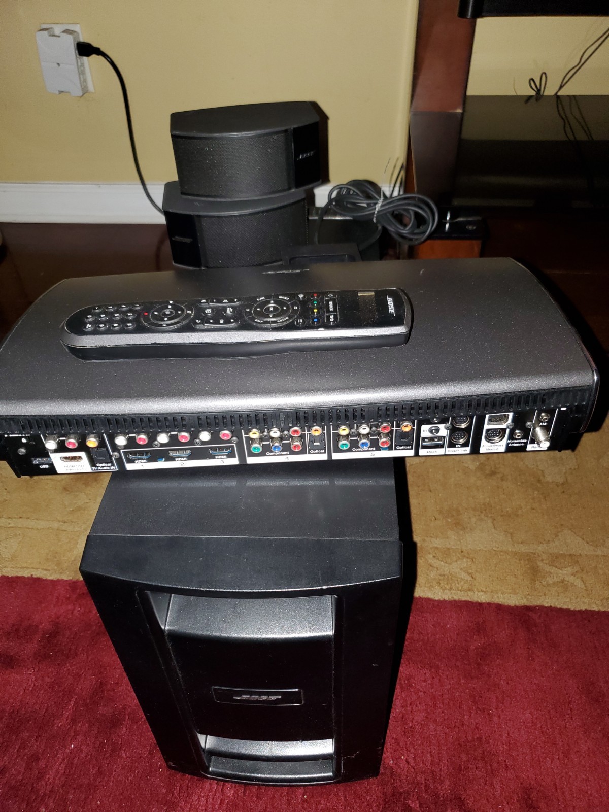 Bose Lifestyle 235  Home Theater System Working