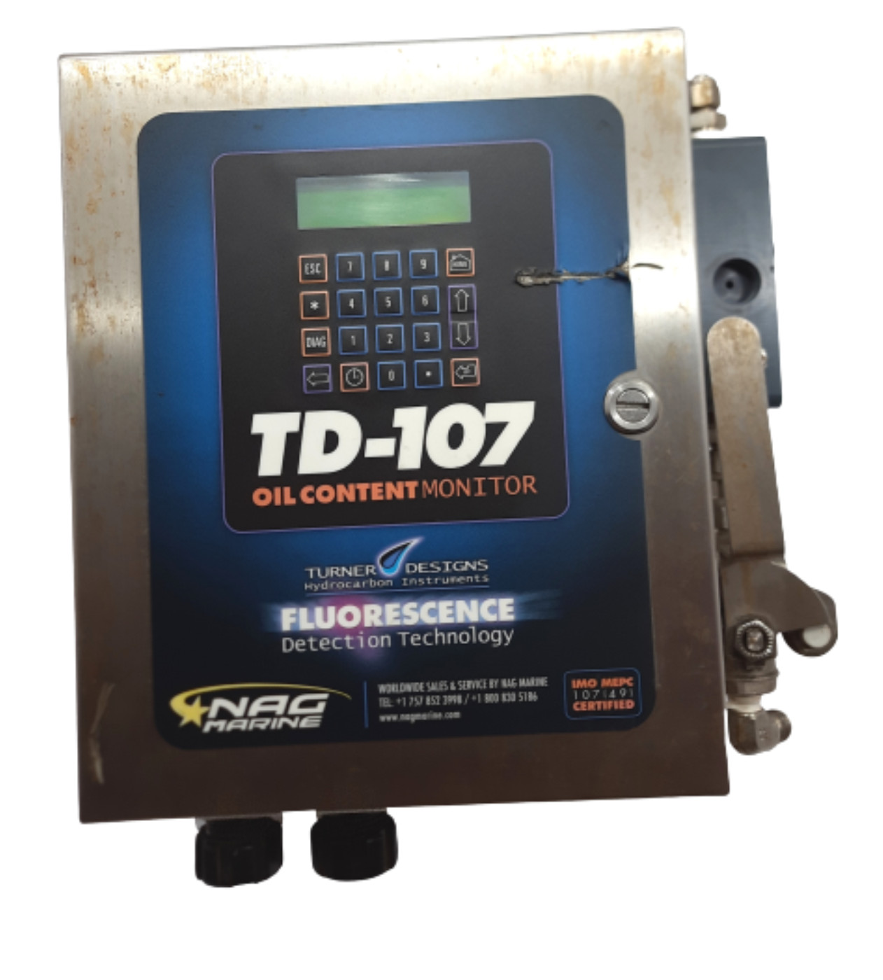 NAG Marine Turner Design TD-107C Oil Content Monitor Bilge Alarm OCM 15 ppm