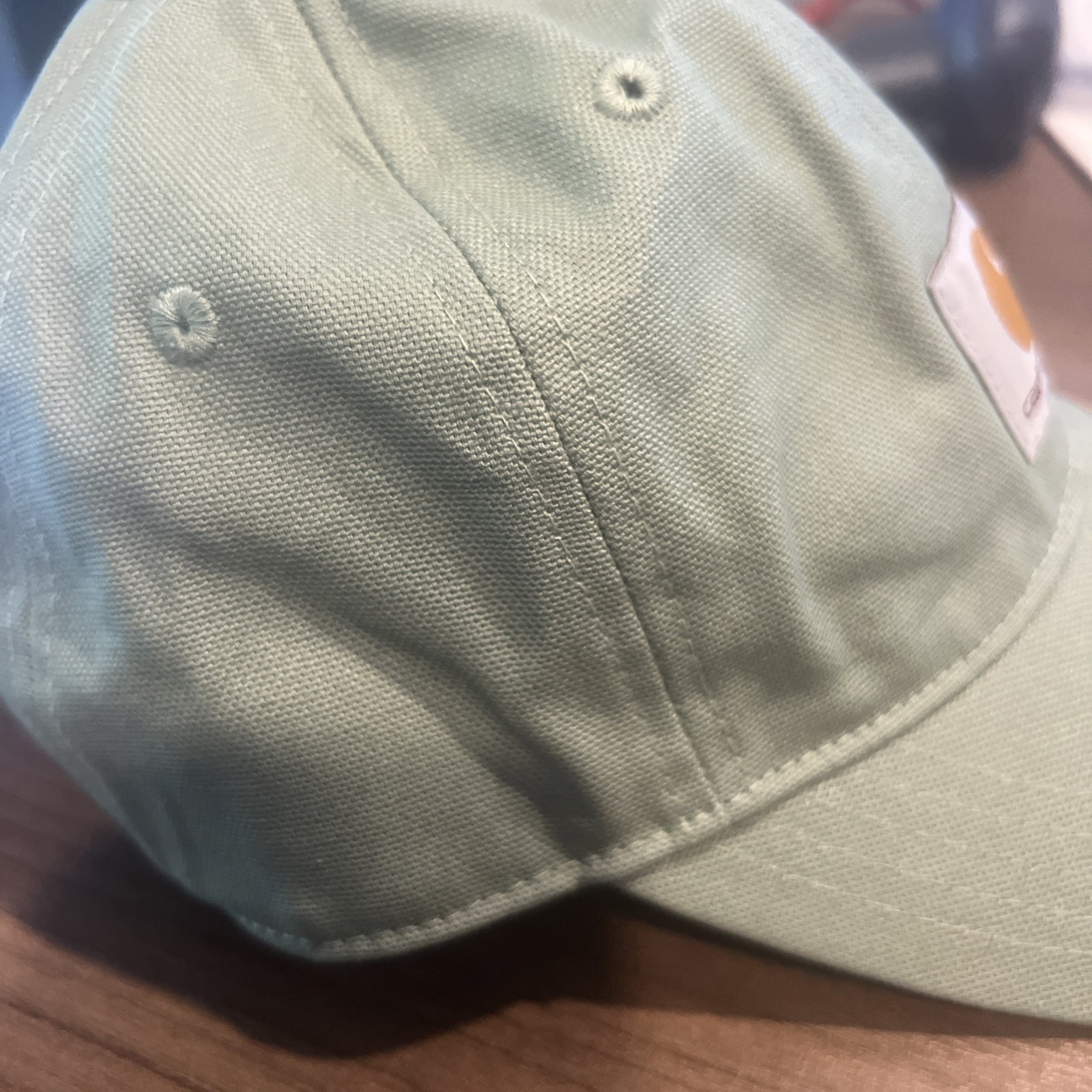 Carhartt Signature Canvas Baseball Cap, Jade