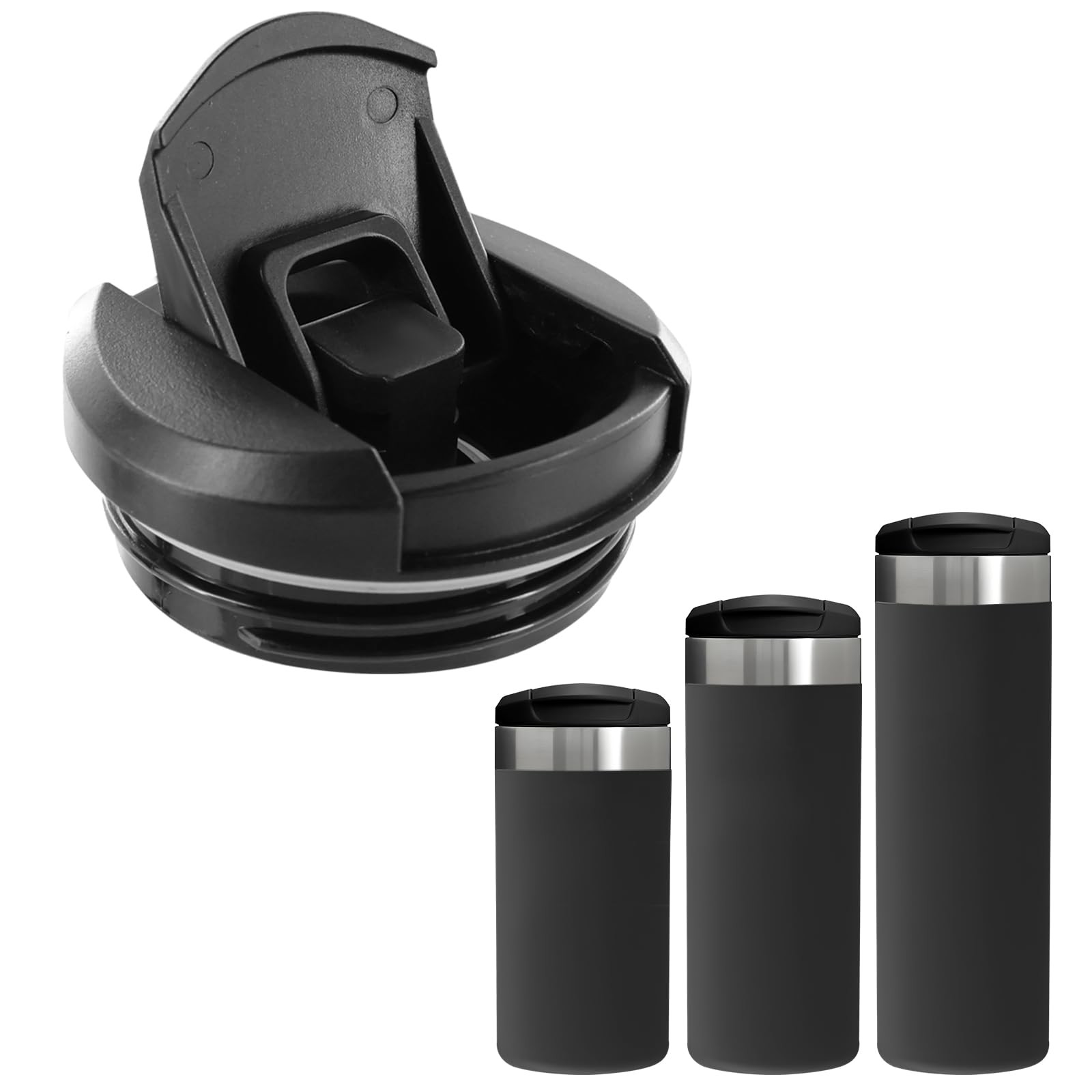 Replacement Lid for Stanley AeroLight 12oz 16oz 20oz Transit Bottle, Locking Thr