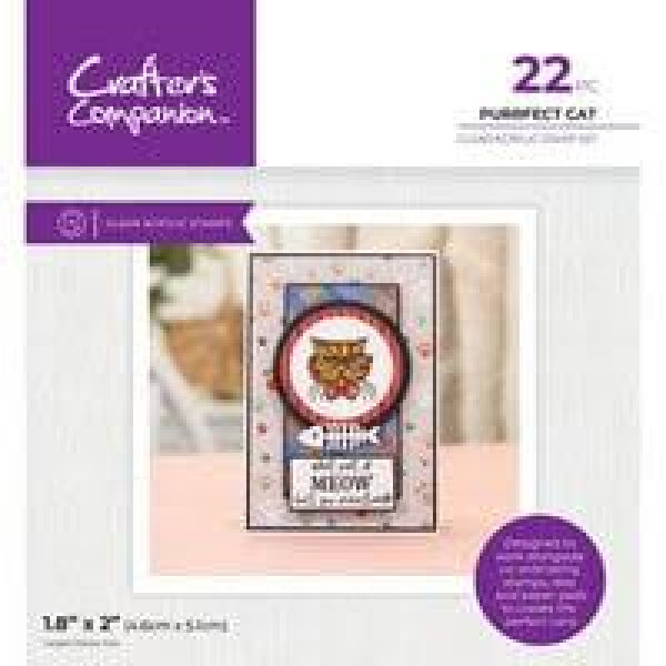 Signature Collection Crafters Companion - ACRYLIC STAMPS - TOP DOG - 24 PCS