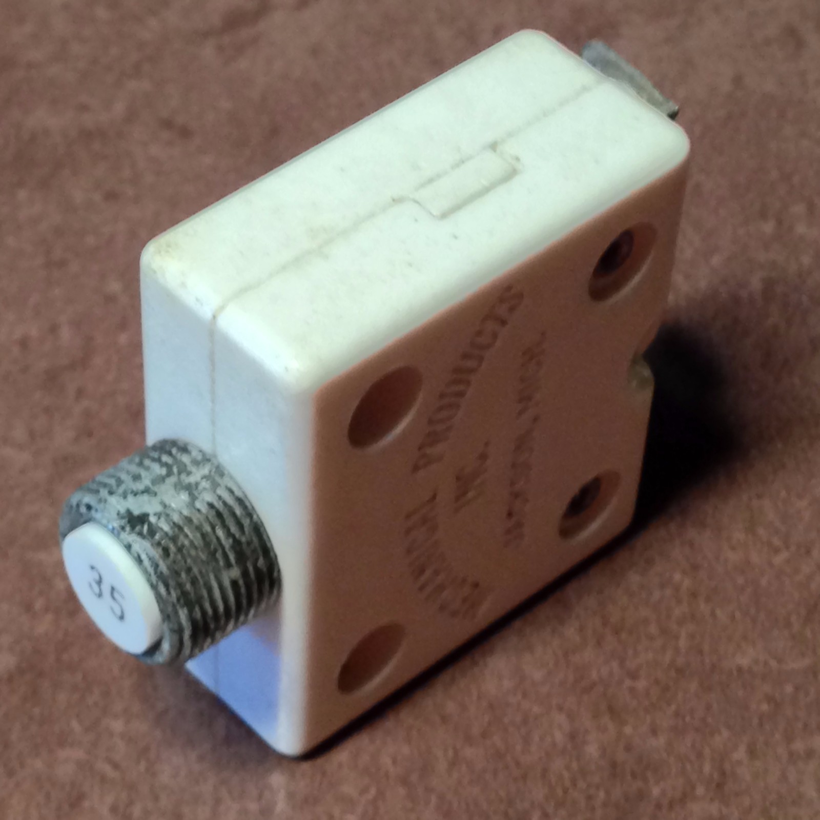 Mechanical Products 35 Amp Circuit Breaker 1610-019-350