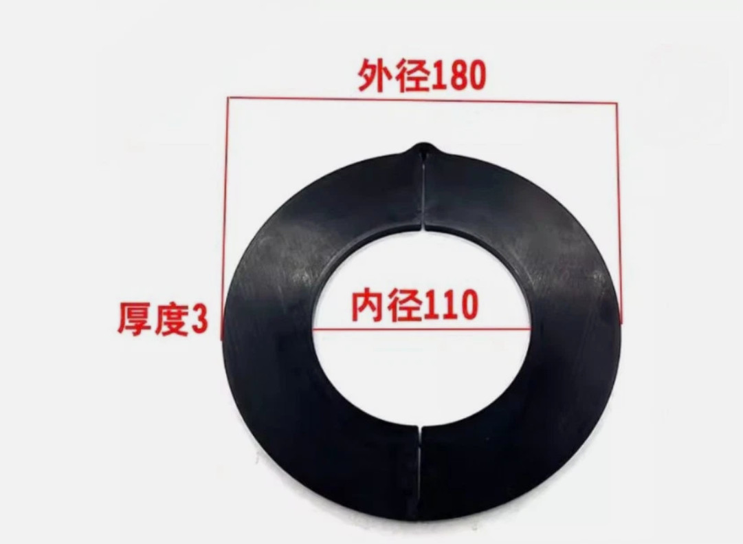 10PCs Excavator Skid Steer Bucket Pin Shim Kit Detachable 3mm Thickness 110MM