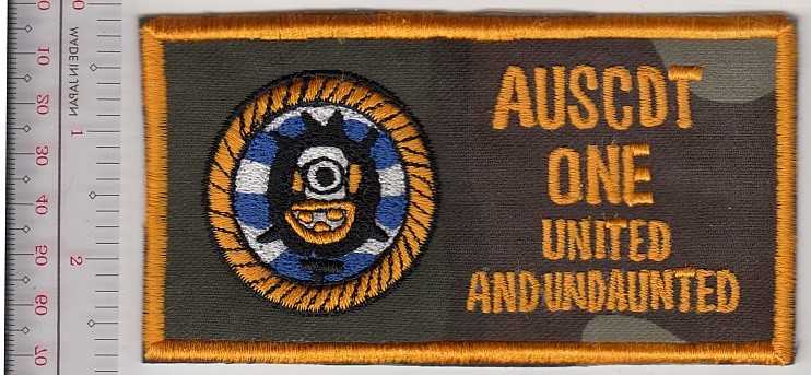 Australia Royal Navy RAN Clearance Diving Team 1 AUSCDT One jungle NO TARIFF