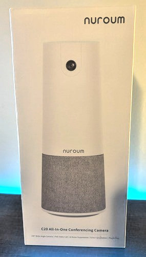 NuroUM C20 Conference Camera w/ Speaker & Mic – 1080p Zoom Teams – NEW