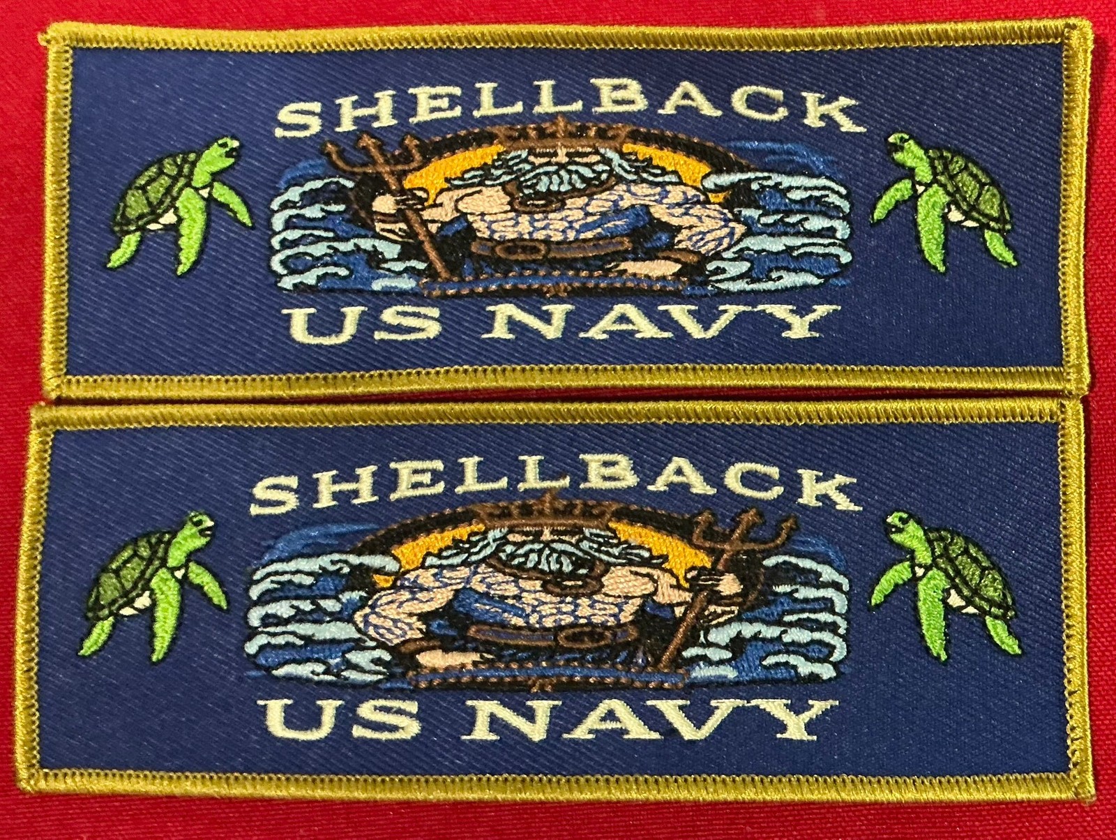US NAVY SHELLBACK LIBERTY CUFF SET