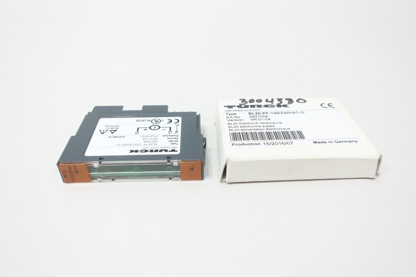 Turck BL20-PF-120/230VAC-D Power Feeding Module