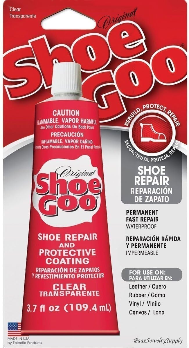 Shoe GOO Shoe Repair Adhesive, Shoe GOO Clear, 3.7 fl. oz.