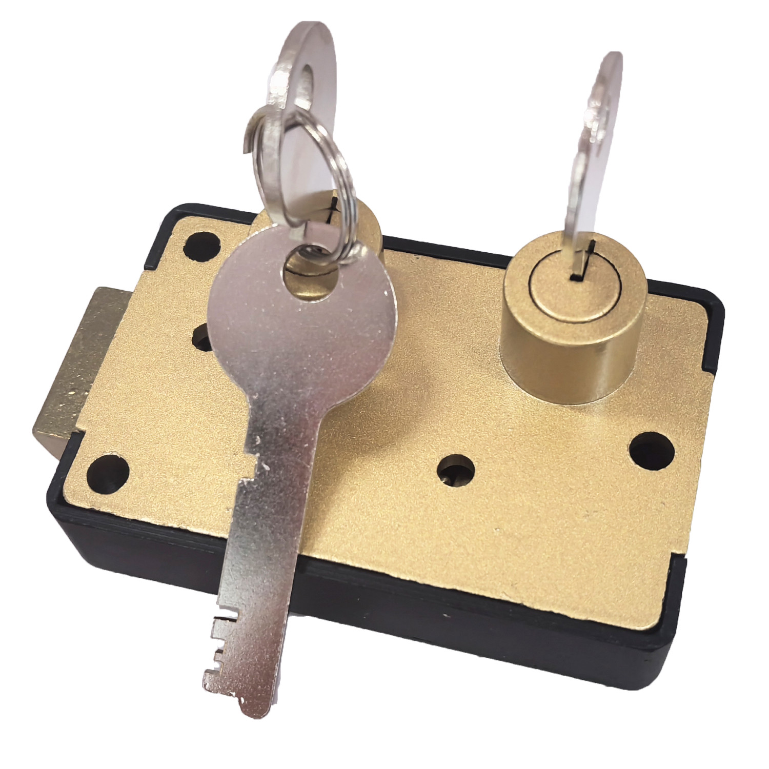 Yale B-201LH Vintage Safe Deposit Box Lock Replace/ Bank Lock With 3Keys Set