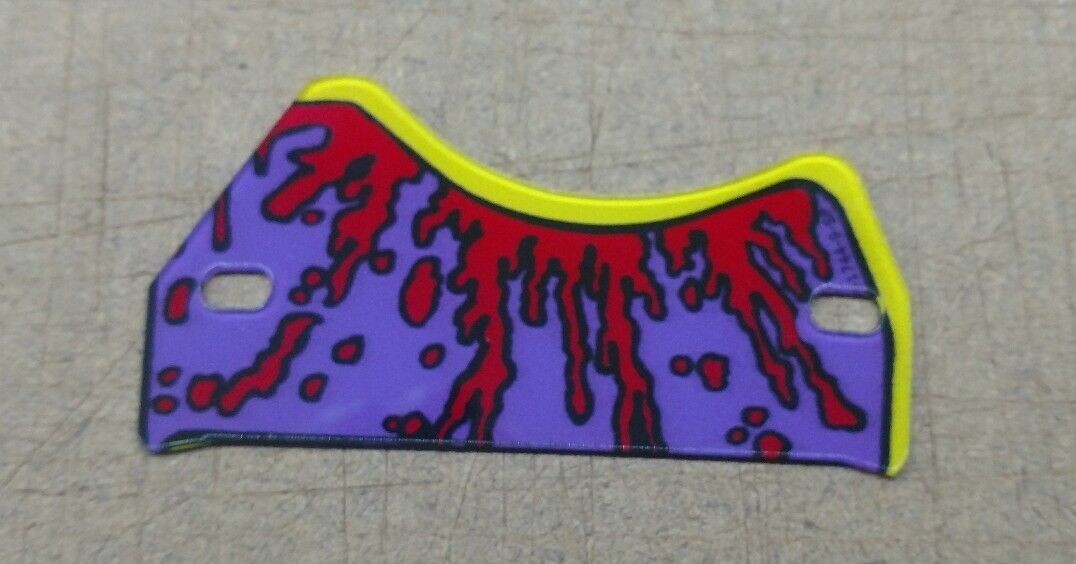 Williams Bram Stoker's Dracula Pinball Machine Center Playfield Plastic
