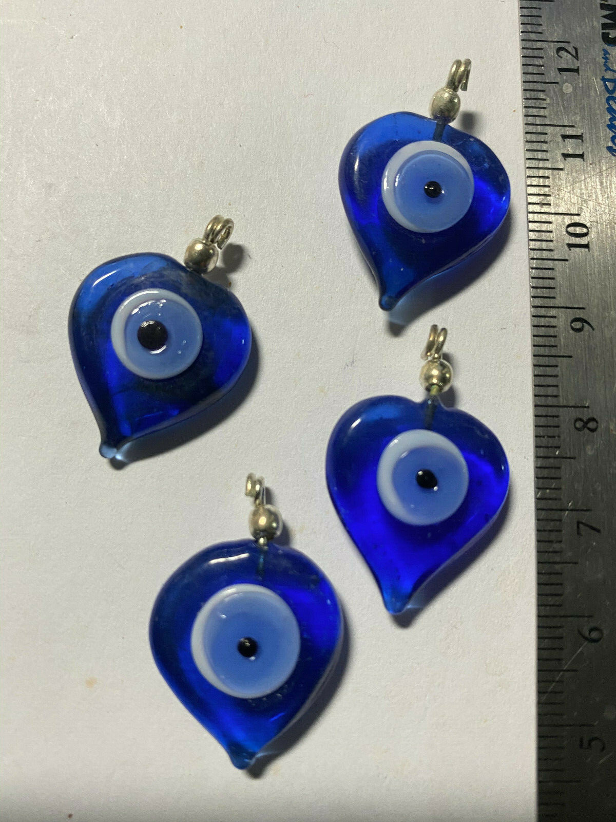 Vintage Mystic Evil Eye Beads **** UPICK*** Mystic Nazuri Evil Eye Bead Pendants