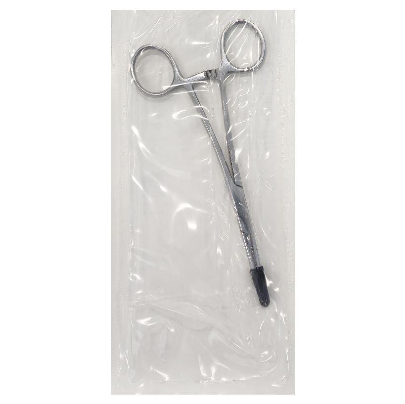 *1-Pack* Bioseal Kelly Forceps Straight 5.5" Stainless Steel Sterile KI083/50