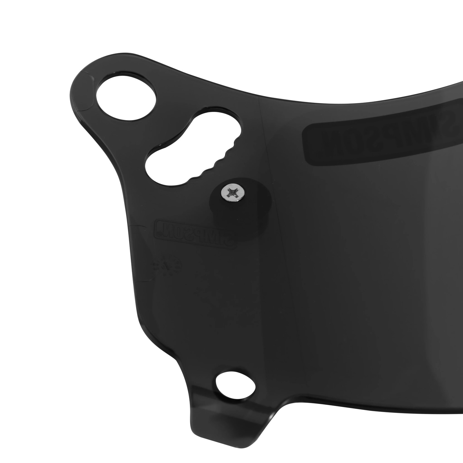 Simpson Racing VPY01 Replacement Helmet Shield - Dark Smoke - Youth Viper