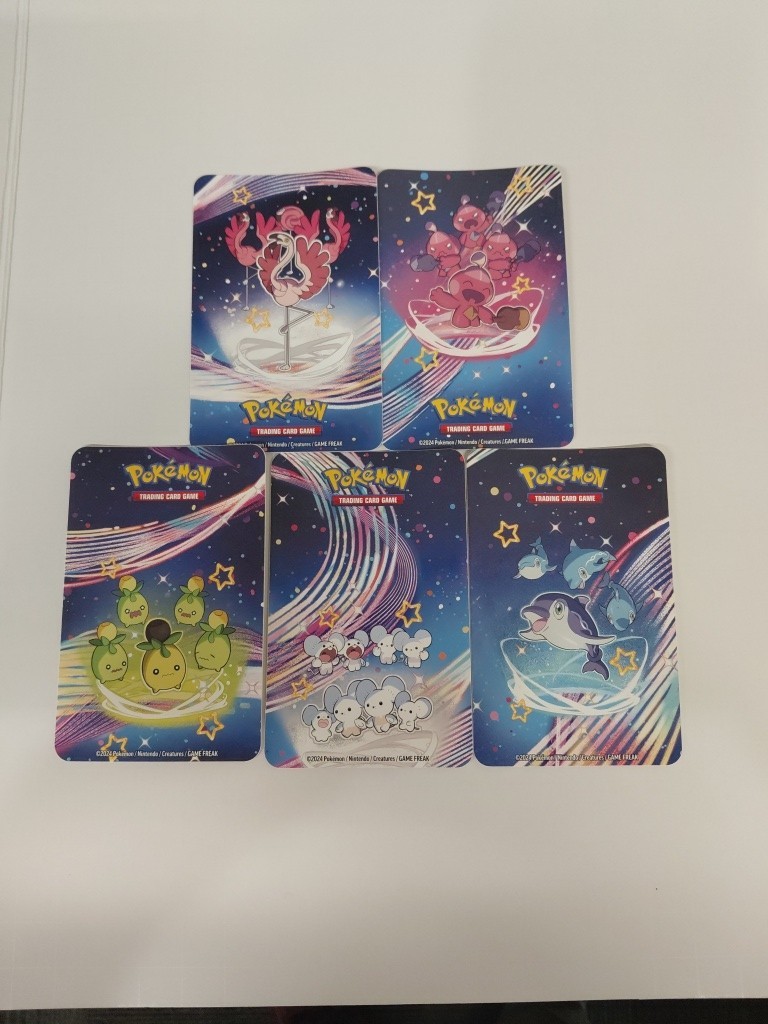 Paldean Fates Mini Tin Art Sticker Set Pokémon TCG