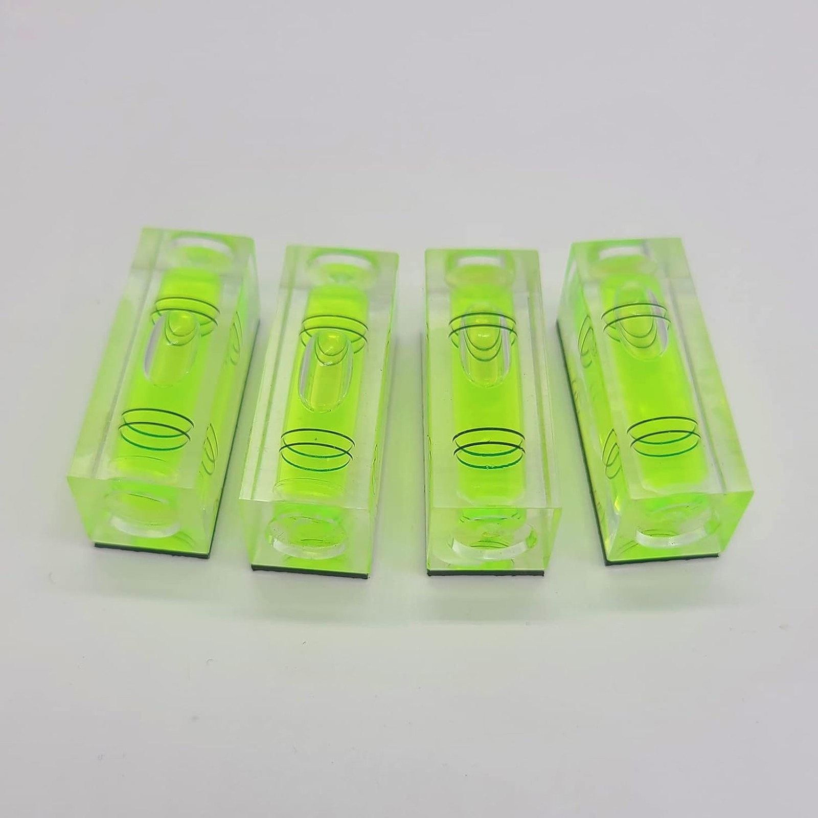 Magnetic Mini Bubble Level Tool Set 4pcs 1.6 Inch Precision Horizontal Carpentry
