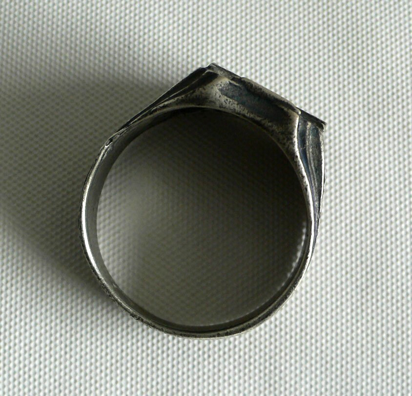 RING GERMAN WW2 WWII Pz.Div.-Panzer Tank Division Oak Leaves Ring