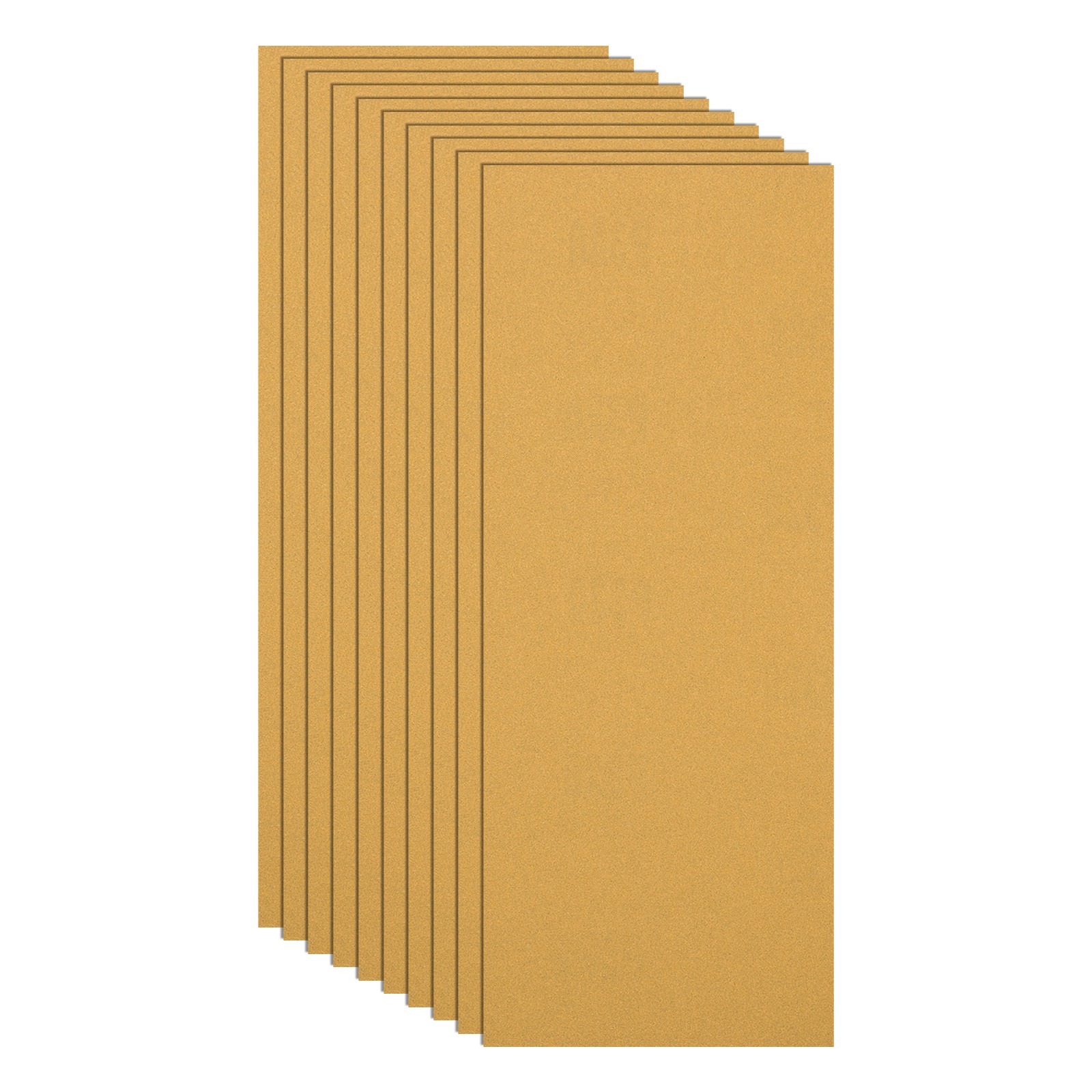 10 Pack 3.6" x 9" Sandpaper, 320 Grit Sand Paper for Wood Furniture Floor