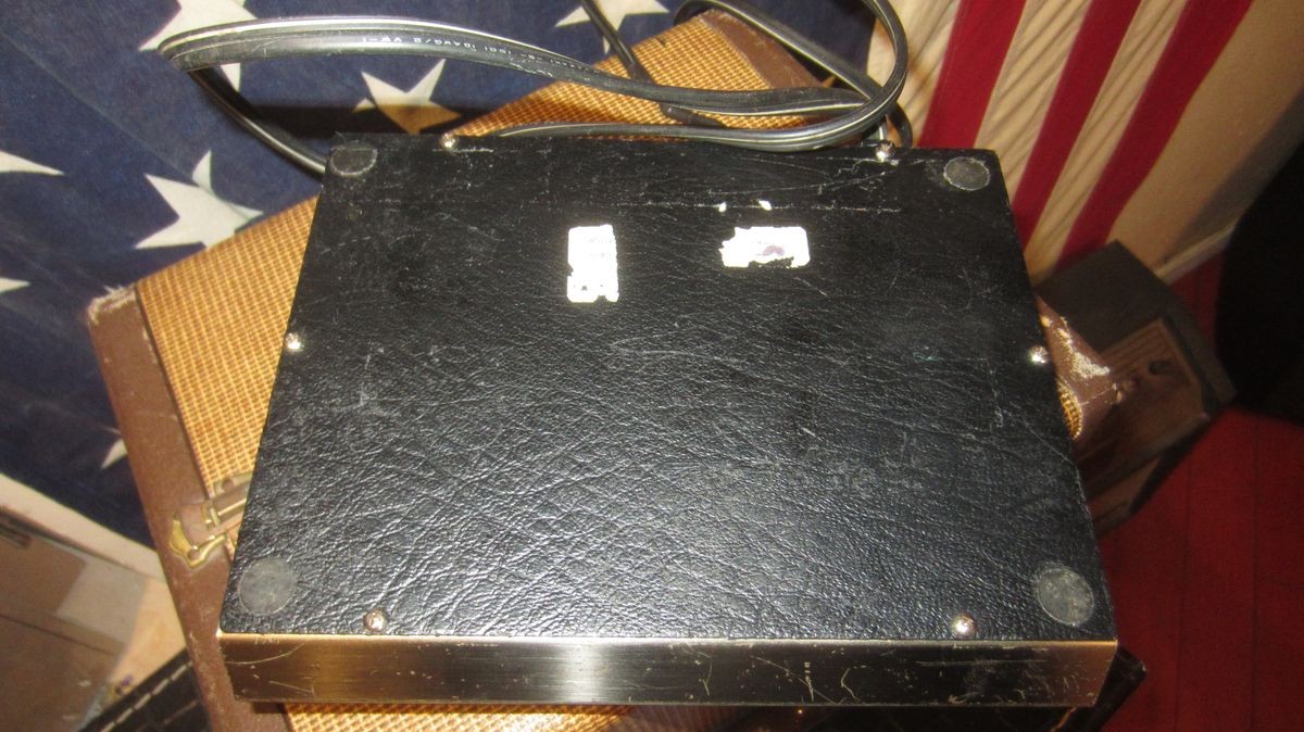 Vintage 1979 Electro Harmonix Memory Man Black and Red