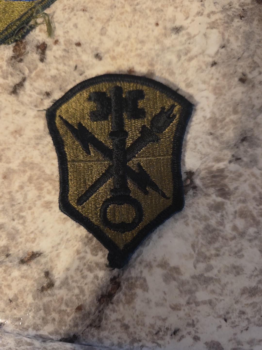 US Army Intelligence And Security Command Subdued Sew On Shoulder Patch Insignia