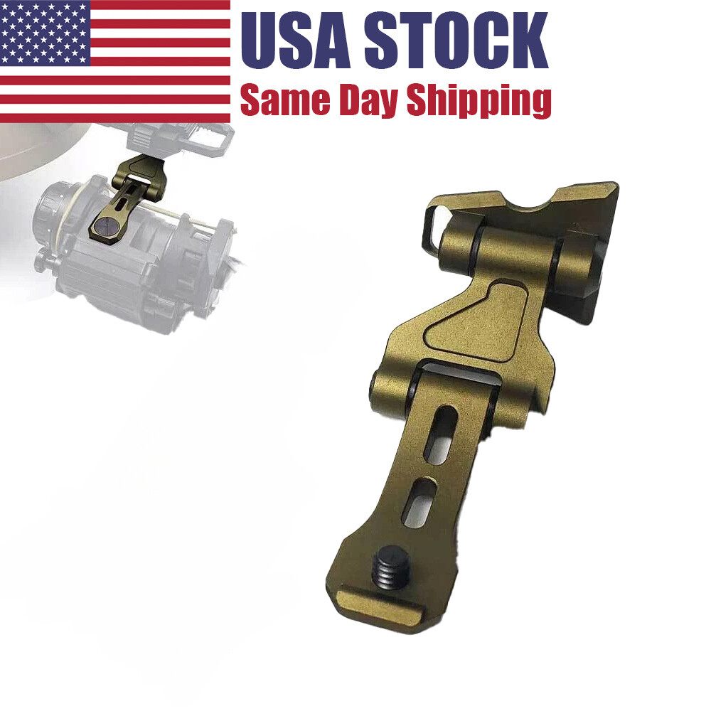 US Metal J-Arm mount NVG Helmet Bracket For PVS-14 Night Vision Device Adapter