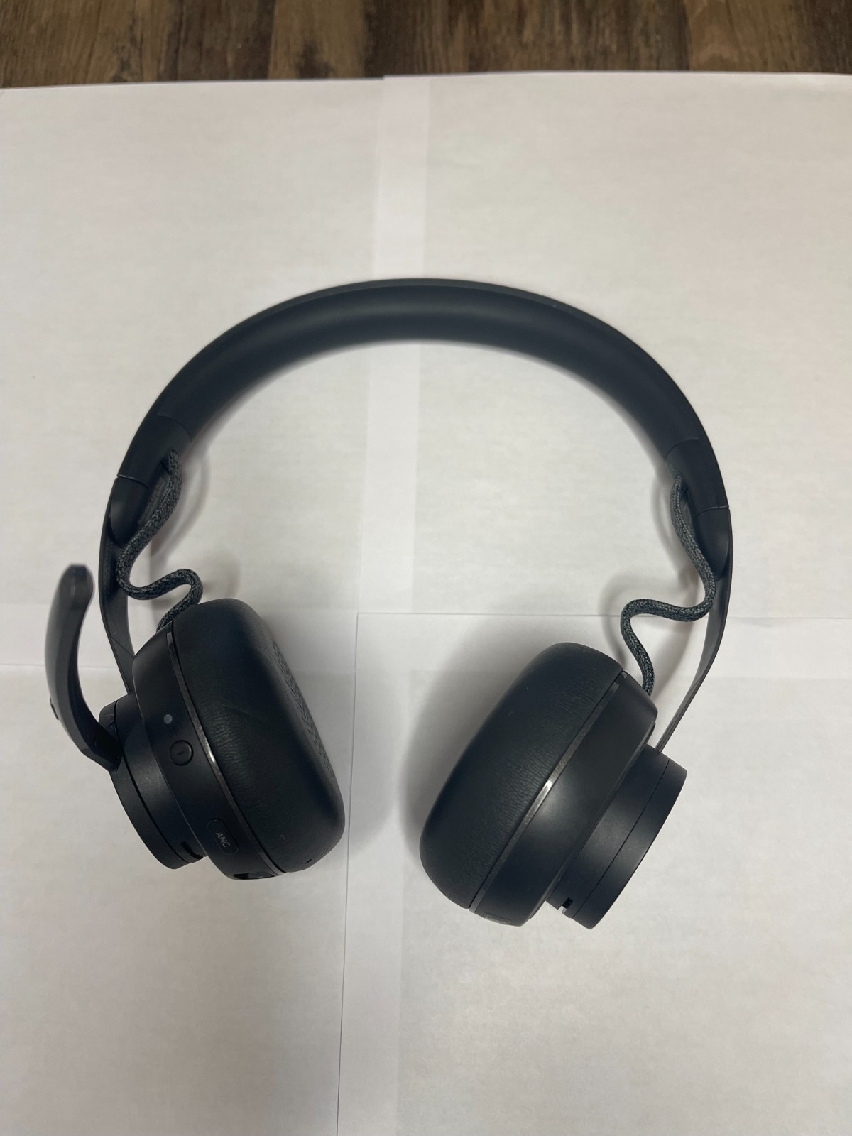 Logitech - Zone Wireless Bluetooth Noise-Cancelling Headset Graphite