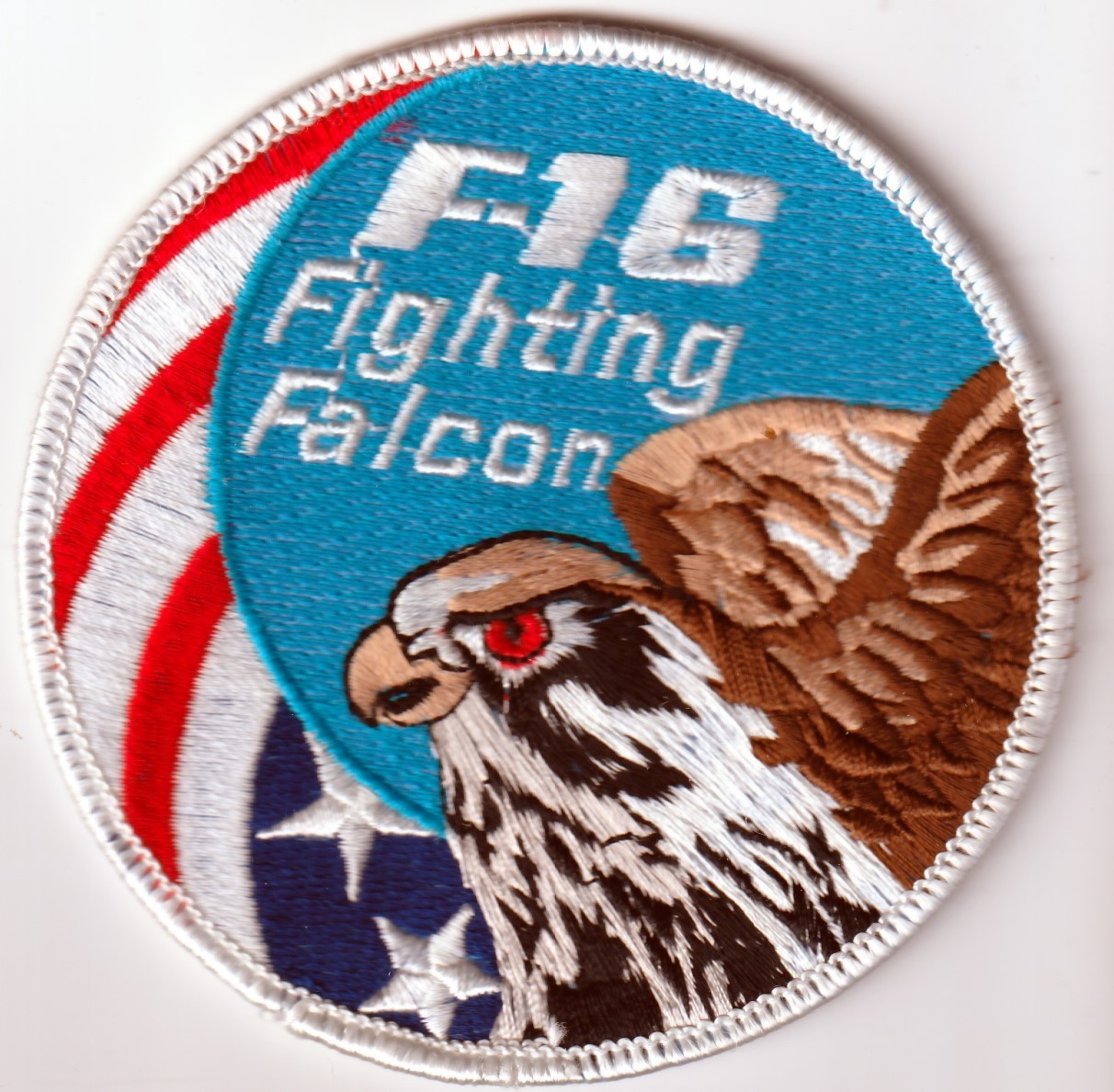 USAF Air Force F-16 Fighting Falcon Swirl patch