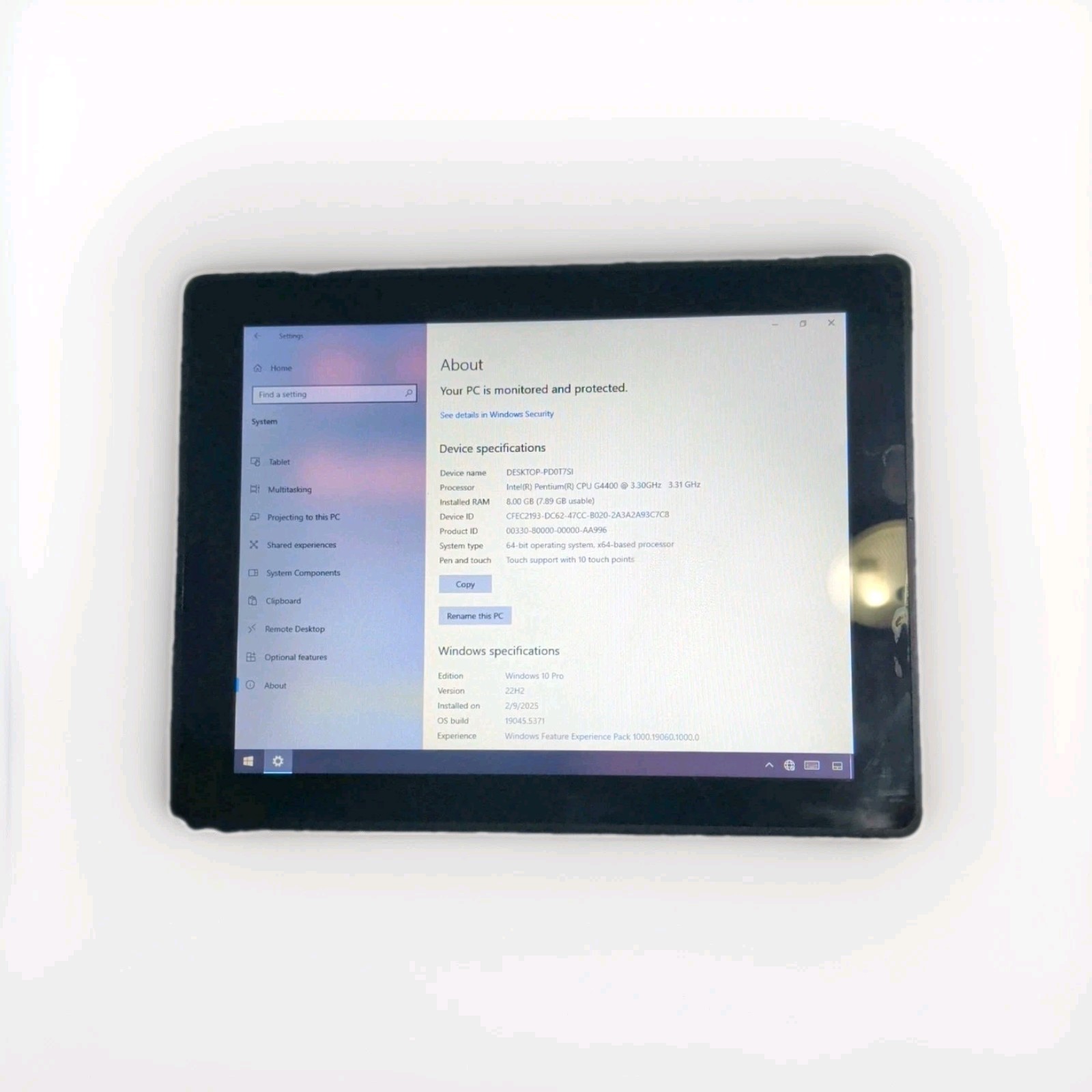 UTC Retail 3190 Series Touch Screen POS Workstation Windows 10 Computer WiFi