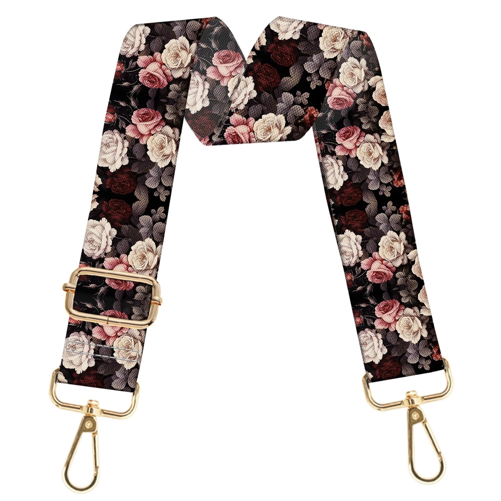 Purse Strap Crossbody Shoulder Canvas Straps 1.5 inch Wide Replacement Adjust...