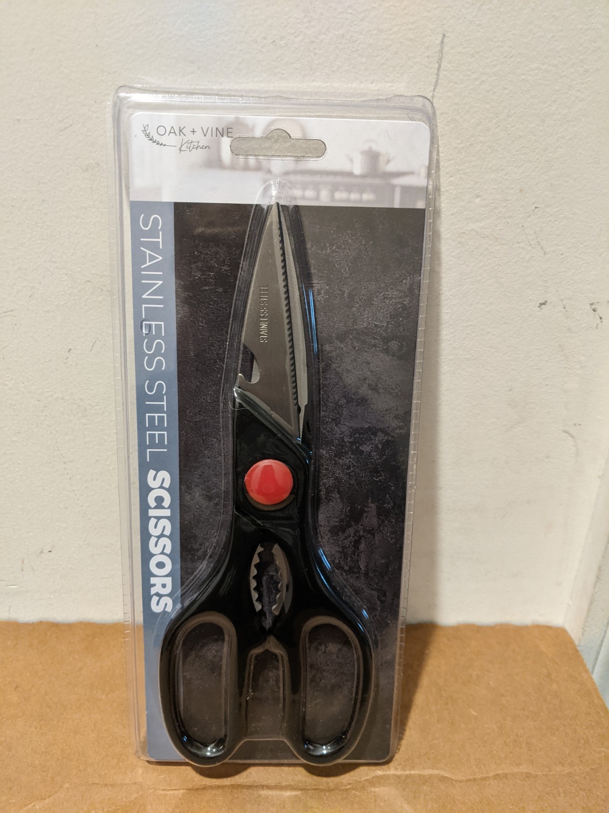 Oak + Vine Shears Stainless Steel Kitchen Scissors 🆕