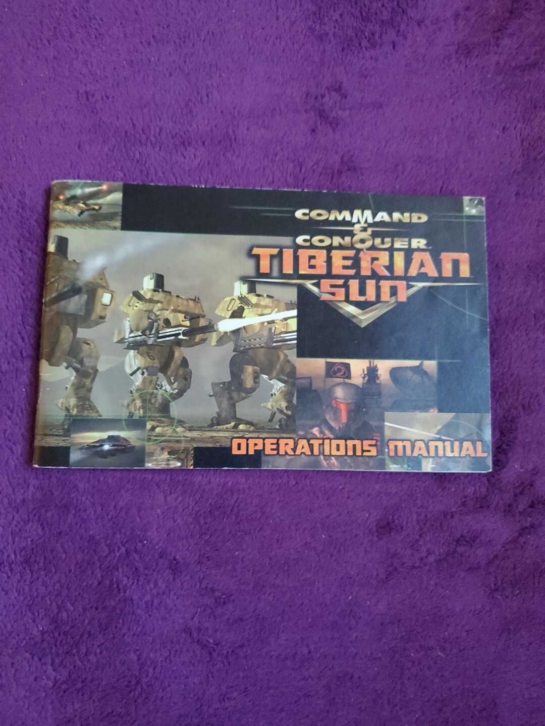 Command & Conquer: Tiberian Sun Manual Only Great Condition Westwood Manual Only
