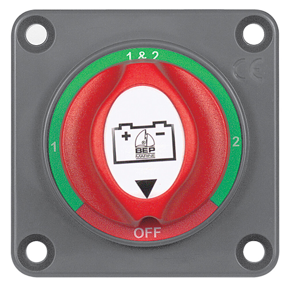 BEP Panel-Mounted Battery Mini Selector Switch 701S-PM UPC 870216005362