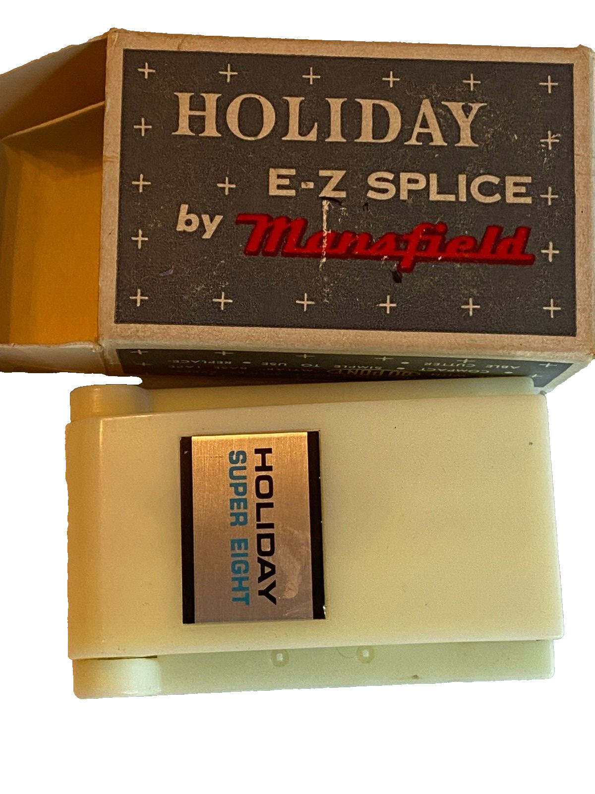 Holiday E-Z Splice By Mansfield Made In USA. NOS New Old Stock Film Splicer