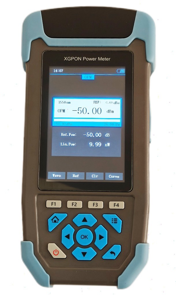 10G PON Power Meter OPM VFL PON Power Meter 1270nm/1310nm/1490nm/1550nm/1577nm