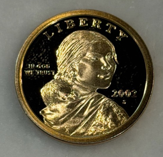 2002-S Sacagawea Proof Dollar - Native American