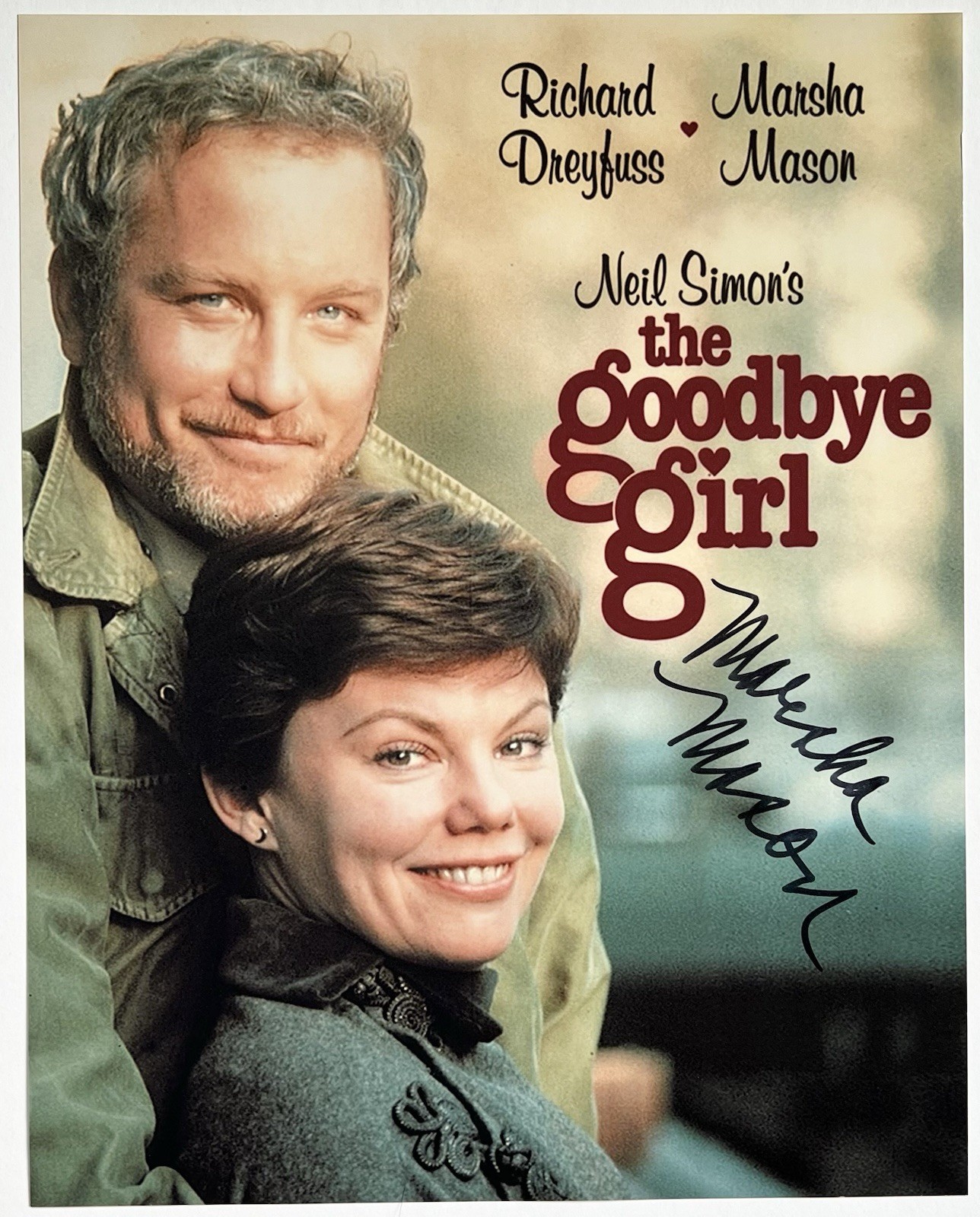 Marsha Mason Signed In Person 8x10 Photo - The Goodbye Girl, Cinderella Liberty