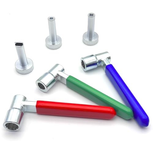 Adjustable Wrenches Set - 6 Pieces - 8mm, 9mm, 10mm Jam