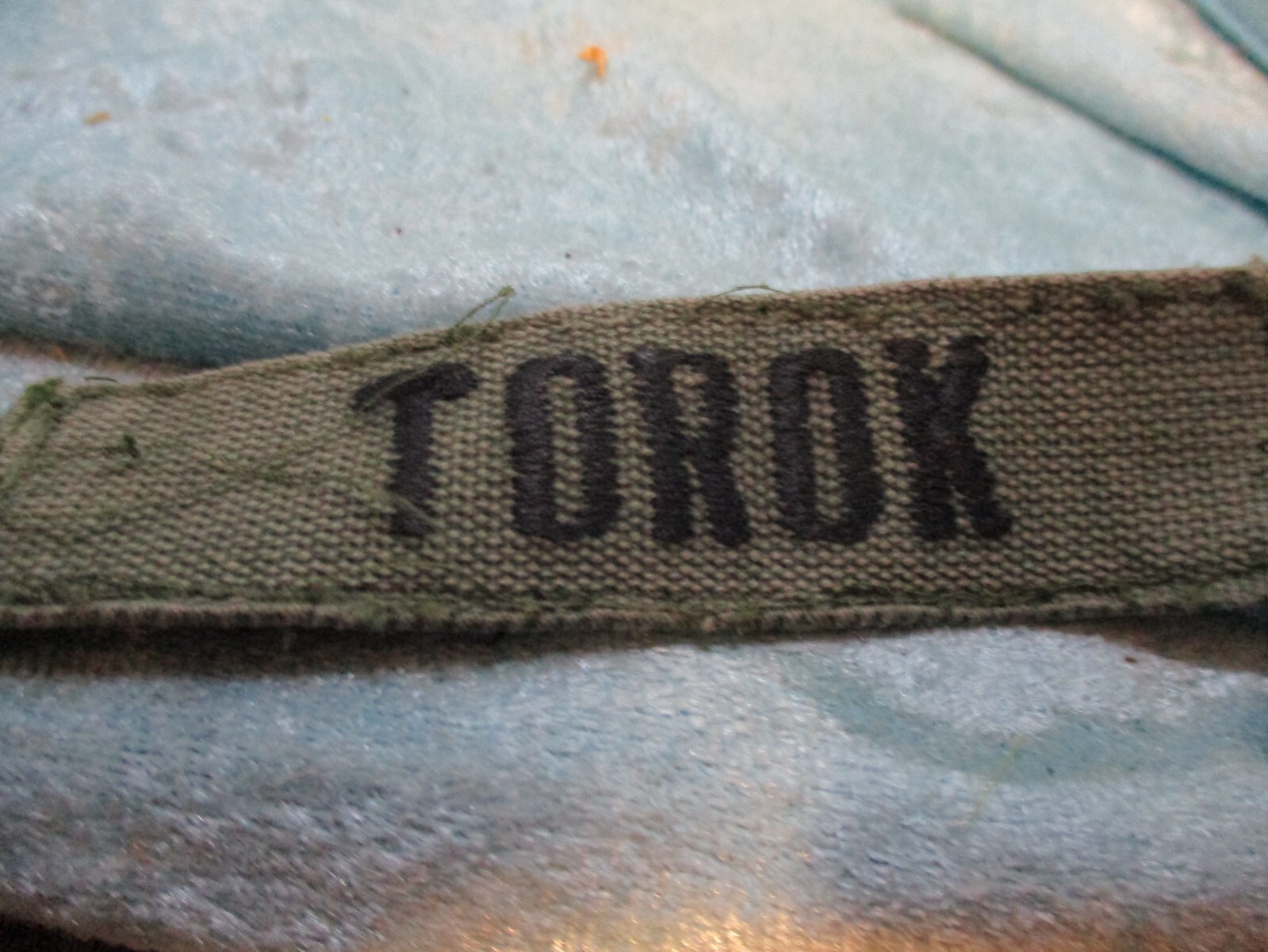 Military Name Patch (Torok)