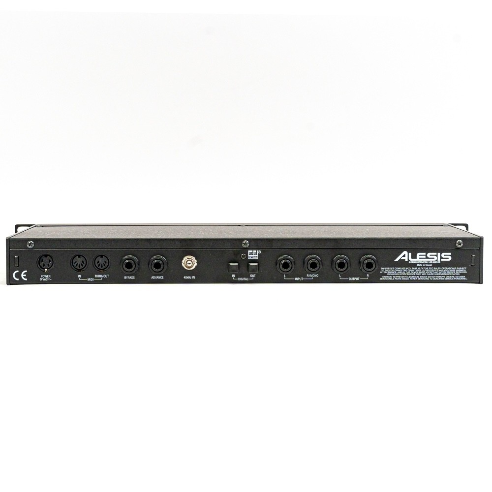 Alesis QuadraVerb 2 Q2 Multi-Effects Processor ADAT Rack Unit w/ Power Supply