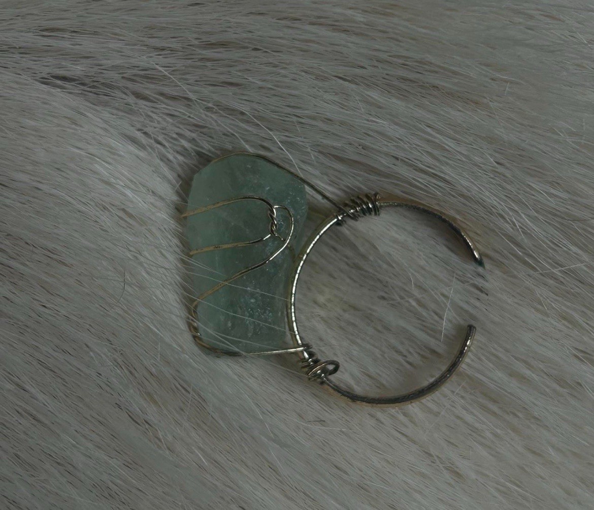 Gold Wire Wrapped Gemstone Rings