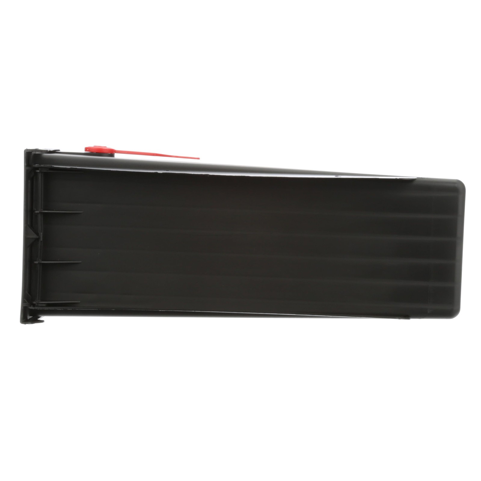 Parsons Medium Capacity Plastic Post Mount Mailbox Black