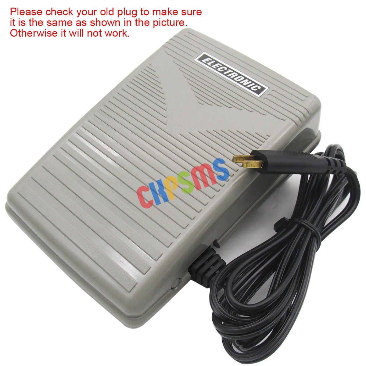 Foot Control Pedal FOR Viking Opal 690Q, 670, Designer Topaz 40, Platinum 770