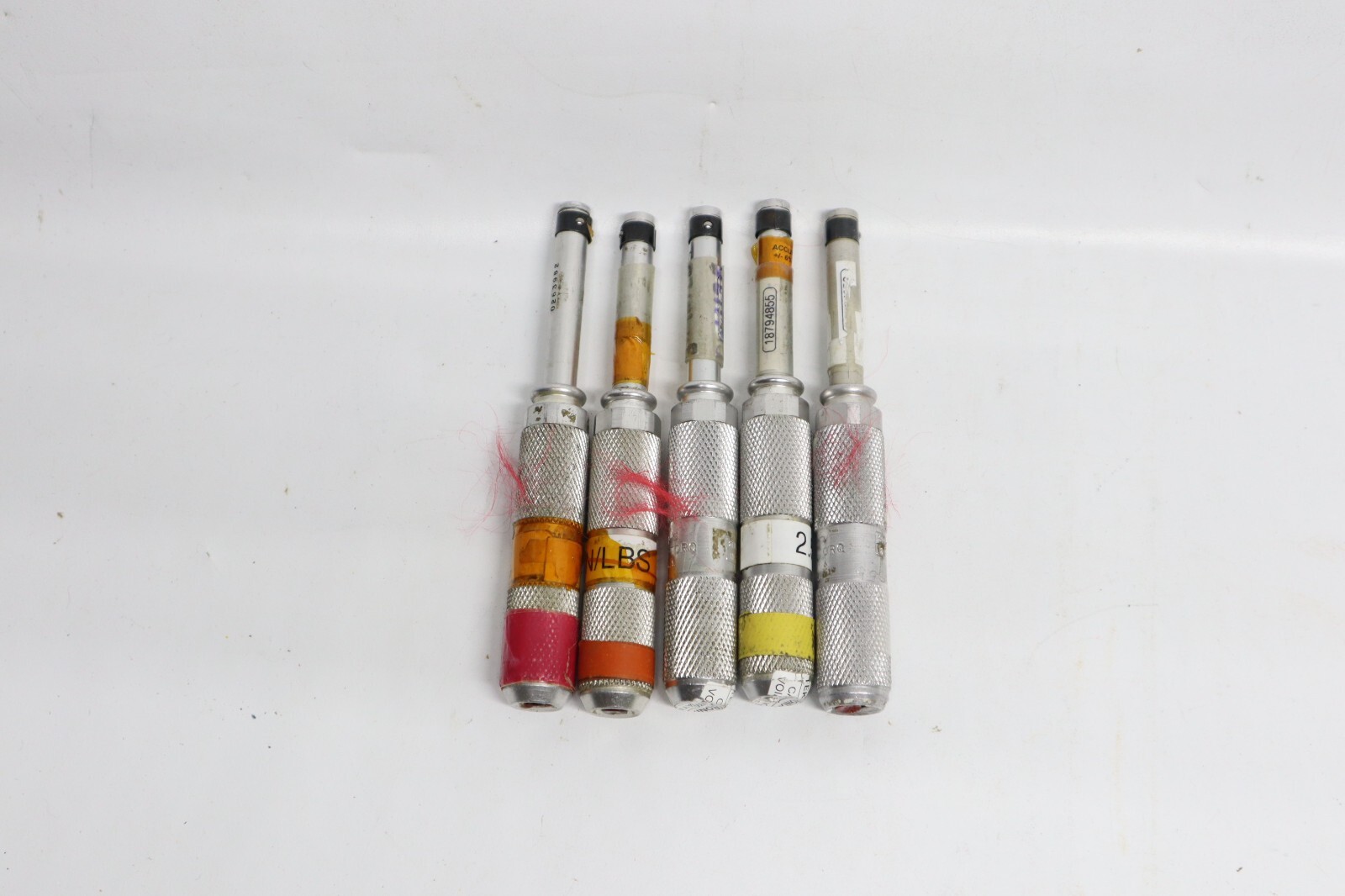 Lot of 5 ROTO-TORQ PM-5 RICHMOND PRESET TORQUE SCREW DRIVER 1/4" HEX DRIVE