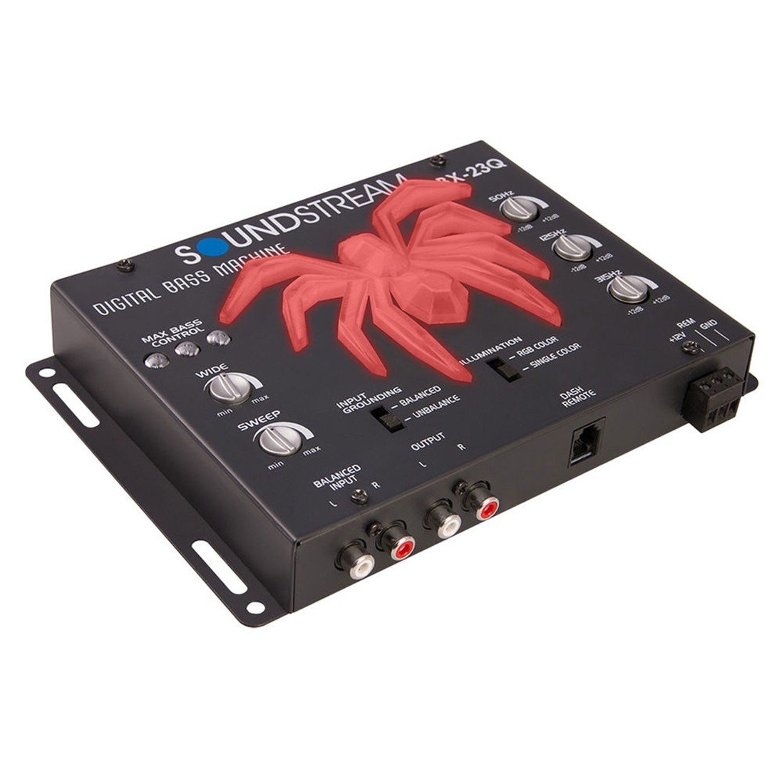 Soundstream BX-23Q Digital Reconstruction Processor w/ 3 Band Bass Equalizer