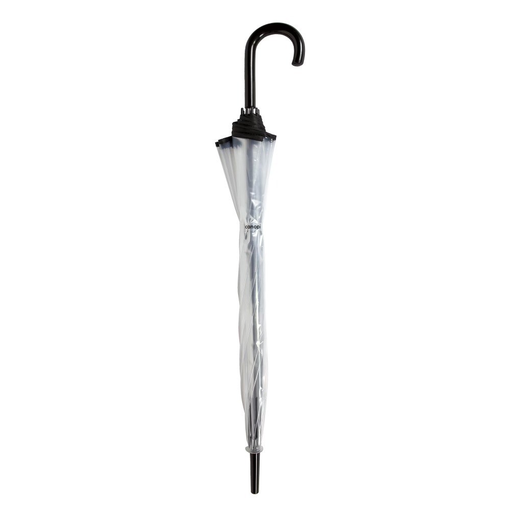 Auto Open Bubble Clear Dome Umbrella with Rain Resistant Canopy