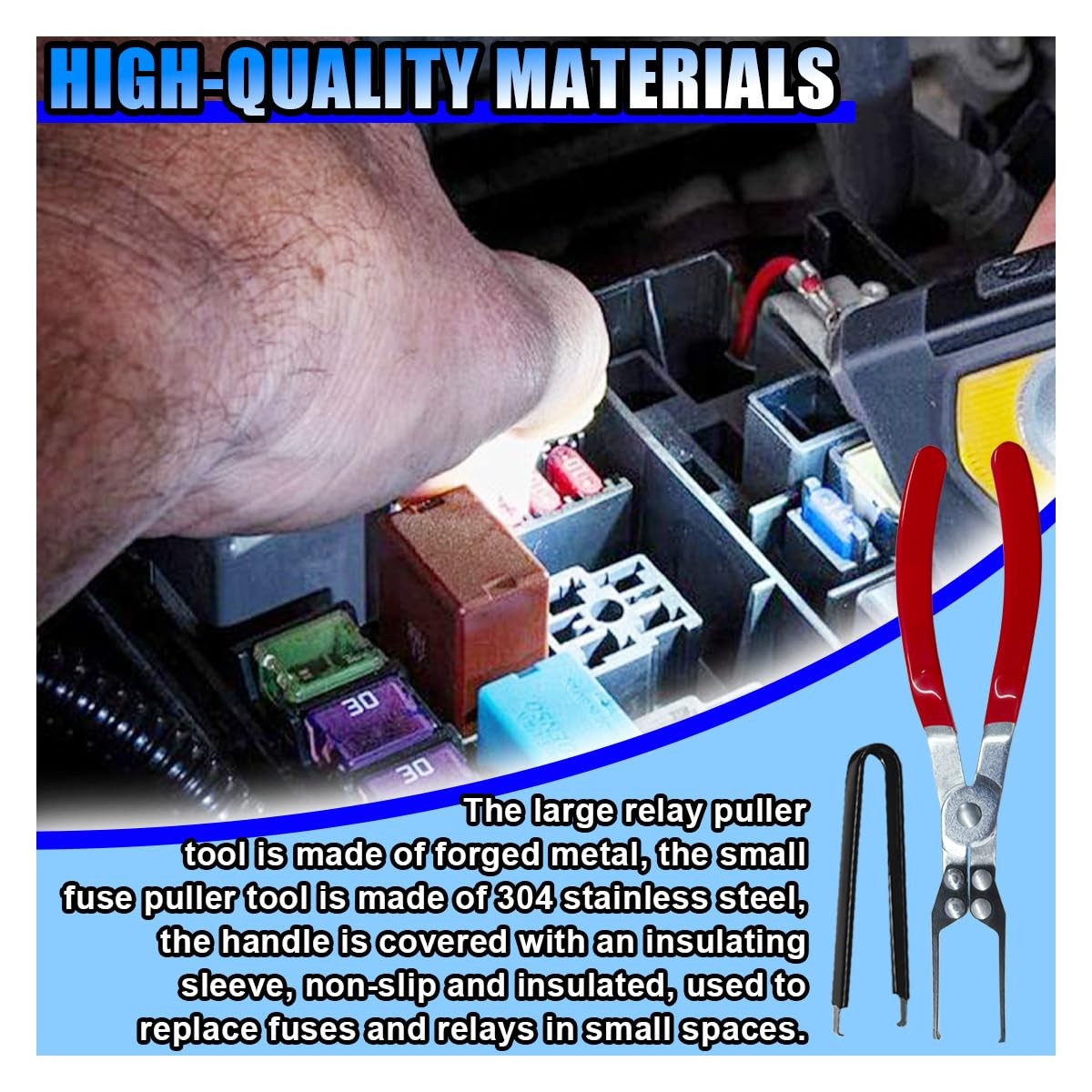 Relay Puller Pliers and Fuse Puller Plier Automotive Relay Fuses Puller Tools