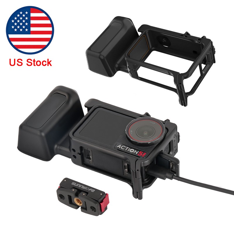 US Handheld Case Protective Cover Hand Grip For DJI OSMO ACTION 5 Pro/4/3 Camera