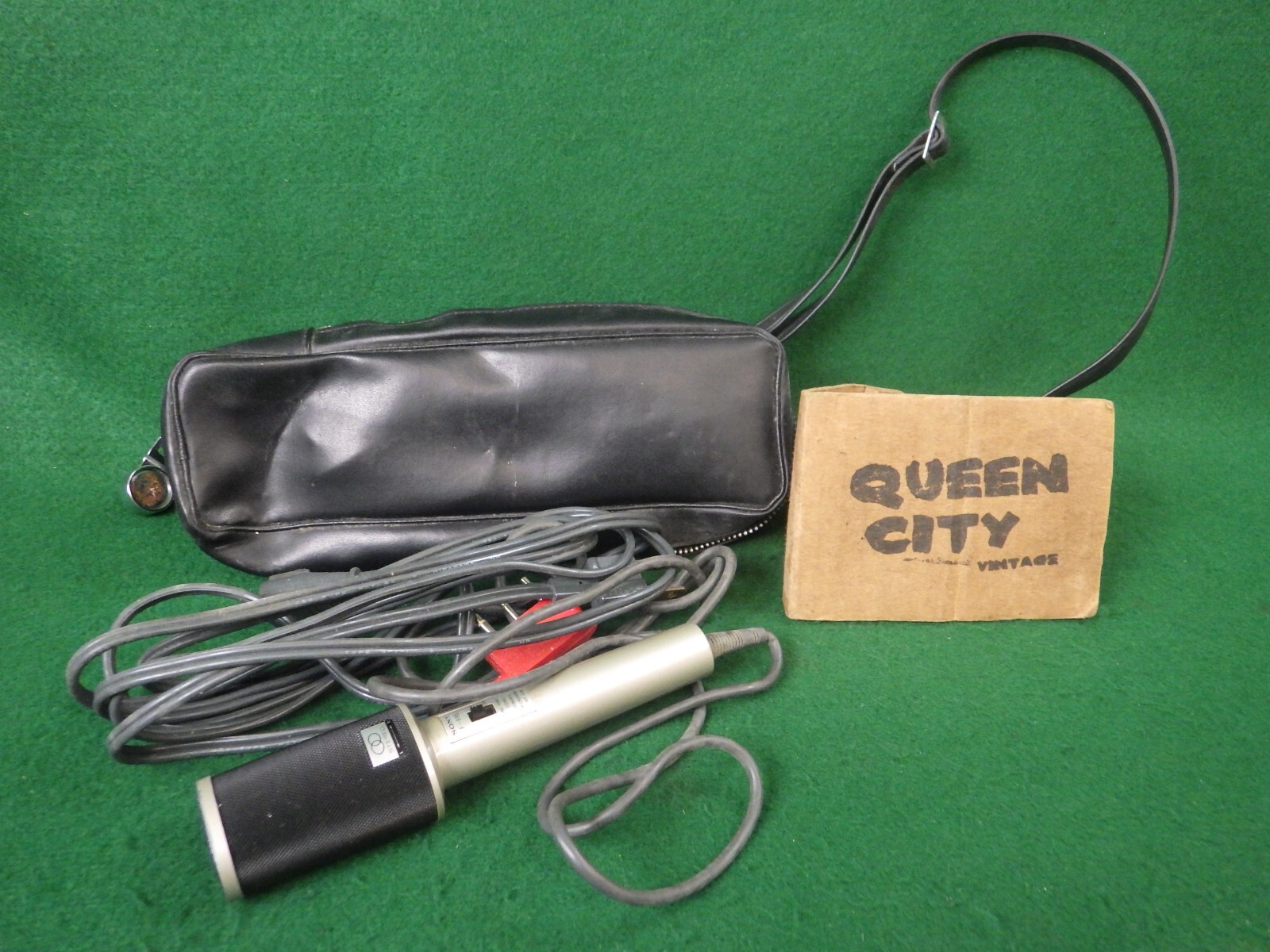 Vintage Sony F-99S Portable Tape Recorder/reel to reel Microphone w/case Stereo