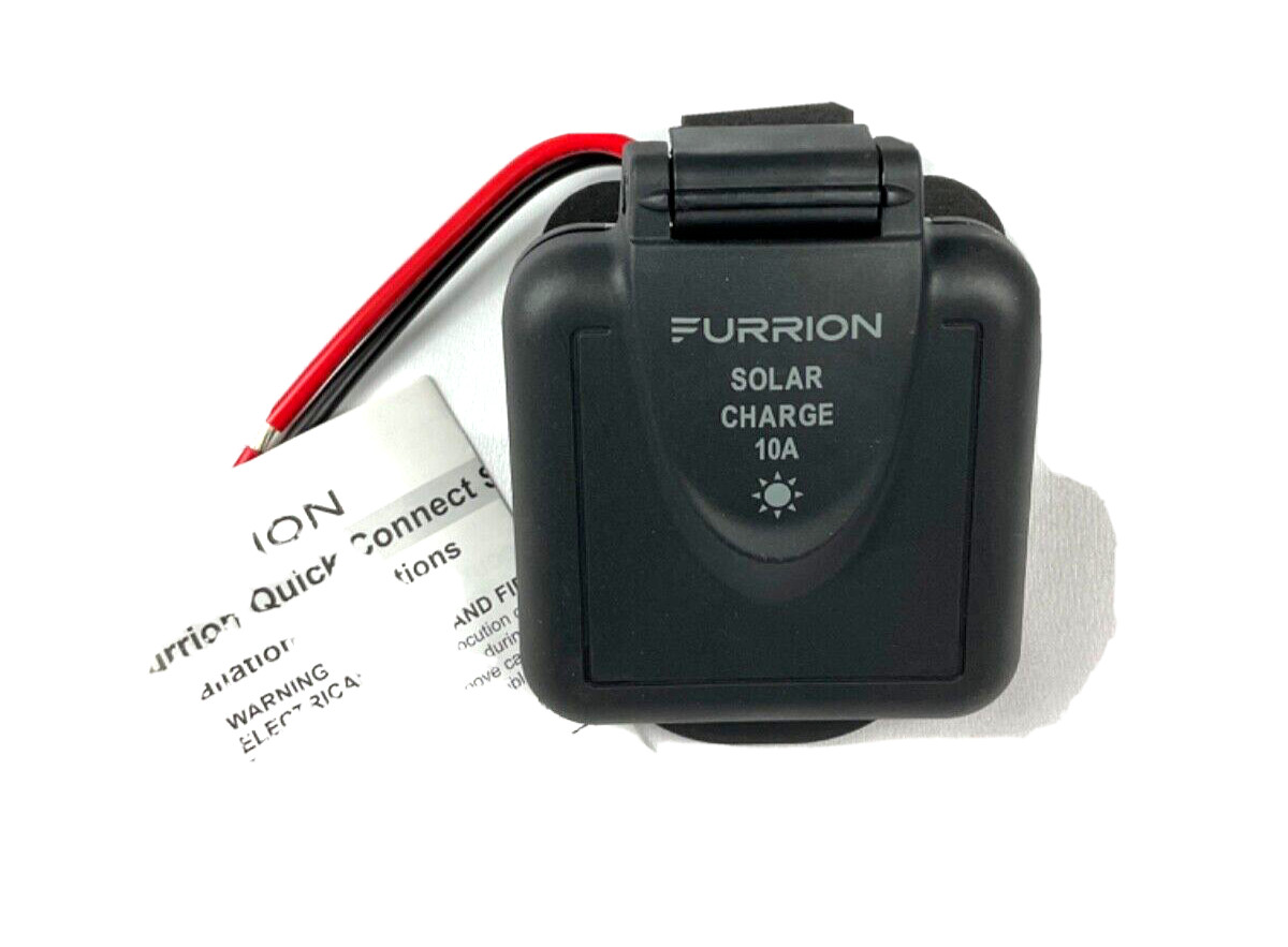 Lippert/Furrion Quick Connect Solar Charging Inlet 10 AMP RV-Camper
